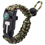 Camo 5-in-1 Adjustable Paracord Bracelet
