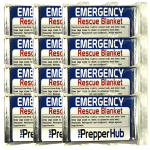 12 Pack - Elite Survival Blankets