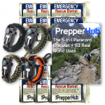 THE PREPPER HUB PACK - 4 Bracelets, 12 Blankets, Free E-Book