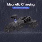 DARKFANG 1450 Lumen Tactical Flashlight for Picatinny Rail - Image 3